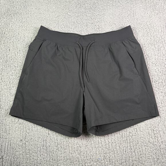 Lululemon Zeroed In Shorts Mens Medium Black 5” Drawstring Stretch M7BJSS - Picture 1 of 8